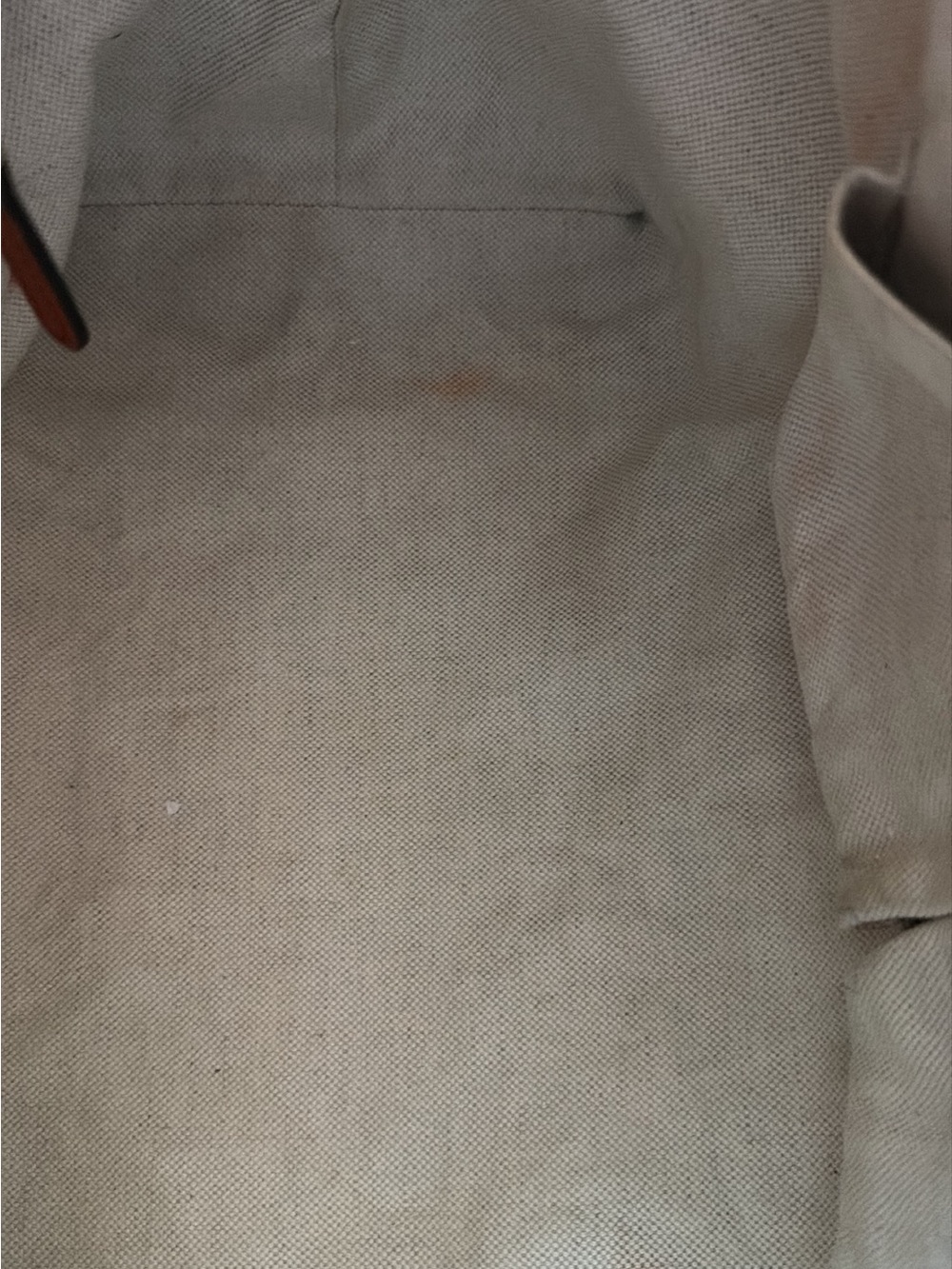 Gucci Blue Denim Tote with Orange Leather Trim - Picture 12 of 14